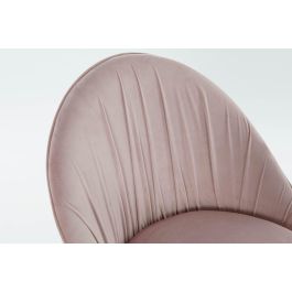 Silla Glam DKD Home Decor Rosa 60 x 85 x 60 cm Silla Glam DKD Home Decor Rosa 60 x 85 x 60 cm