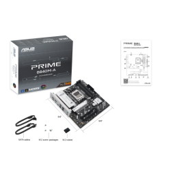 ASUS PRIME B840M-A-CSM Placa Base micro ATX Socket AM5 para AMD Ryzen 7000/8000/9000 Series, DDR5, 90MB1J10-M0EAYC ASUS PRIME B840M-A-CSM Placa Base micro ATX Socket AM5 para AMD Ryzen 7000/8000/9000 Series, DDR5, 90MB1J10-M0EAYC