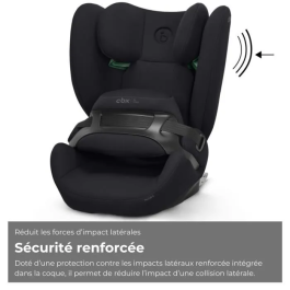 Cybex Silla de coche Gr. 1/2/3 Pallas B i-Size Negro puro - Negro CYB1706140873415