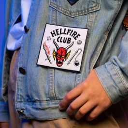ERIK Set 3 Parches Stranger Things Termoadhesivos/para Coser de Poliéster