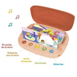 Diset Yo Aprendo las Letras Maletín Educativo con Sonido y 14 Láminas, Aprendizaje de 2 Años en Adelante
