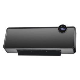 Warm Tech WAR5411074246778 Calefactor Eléctrico de Pared Cerámico 2000W 240V Negro hasta 50m³