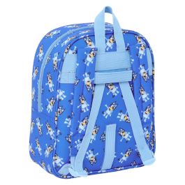 Mochila Escolar Bluey Let's play Azul 22 x 27 x 10 cm