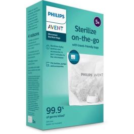 Philips Avent AVE8710103606611 Bolsas de Esterilización para Microondas, 5 Bolsas Philips Avent AVE8710103606611 Bolsas de Esterilización para Microondas, 5 Bolsas