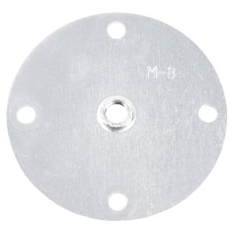Q&Q MATE 66 Placa Redonda de Hierro Zincado, 66mm Diámetro, Rosca M8 Abocardada para Patas, Taladros Avellanados Precio: 1.49999949. SKU: B12V78VGB5