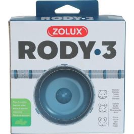 Zolux Rueda de ejercicio silenciosa para pequeños roedores, hámsters, ratones, jerbos, para jaulas Rody3 y Rodylounge - Azul Precio: 24.50000014. SKU: B16LDTG6FP