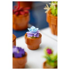 LEGO Icons 10329 Plantas Diminutas Set de Construcción Ornamental para Adultos