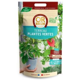 OR BRUN Tierra vegetal verde 4l