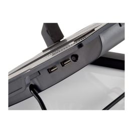 Conceptronic Base Refrigeración Portátil 17" 1 Ventilador 14cm USB 2.0 Negro ERGO