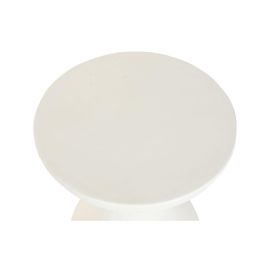 Mesita Auxiliar Moderno DKD Home Decor Blanco 40 x 50.5 x 40 cm Mesita Auxiliar Moderno DKD Home Decor Blanco 40 x 50.5 x 40 cm