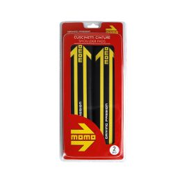 Momo MOMLSHPE4CB Set 2 Almohadillas Universales Cinturón Seguridad Coche Aspecto Carbono Negro Mate, Protectores Antipresión Lavables 25x6cm Momo MOMLSHPE4CB Set 2 Almohadillas Universales Cinturón Seguridad Coche Aspecto Carbono Negro Mate, Protectores Antipresión Lavables 25x6cm