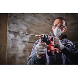Einhell Herocco Akku-Bohrhammer 18V, Taladro Percutor Inalámbrico, 2.2 J, SDS Plus, Hormigón 2cm, Batería, Maletín