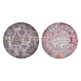 DKD Home Decor Centro de Mesa Navidad Tradicional Rojo Negro 33 x 2 x 33 cm (12 Unidades) Precio: 25.4999998. SKU: B129SDY7WR