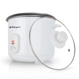 Orbegozo CO 3031 Olla Eléctrica Cocedor de Arroz y Vaporera, 700W, 1.8L, Capa Antiadherente, Apagado Automático y Mantener Calor