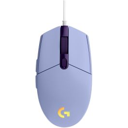 Logitech G G203 AUC5099206089815 Ratón Gaming con Cable LIGHTSYNC RGB Lila