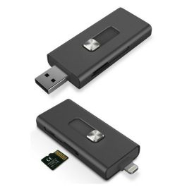 Lector de Tarjetas KSIX Micro SD Negro Lector de Tarjetas KSIX Micro SD Negro
