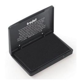 Trodat 9051 Stempelkissen para Sello, Negro, 90 x 50 mm, Carcasa de Plástico Reciclado