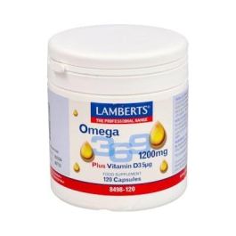 LAMBERTS Omega 3-6-9 y Vitamina D3 120 Cápsulas: Corazón, Cerebro, Huesos y Sistema Inmune Precio: 42.5000004. SKU: B17M7BKB3L