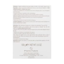 A-Derma DERMOPAN Pastilla Limpiadora Corporal Suave Sin Jabón, Piel Sensible, Frágil y Reactiva con Avena Rhealba® 100 g