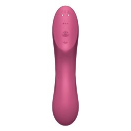Satisfyer Curvy Trinity 3 Vibrador de Aire con Estimulación Clitoriana y Punto G - Rojo 1 unidad Precio: 33.7900002. SKU: SLC-91932