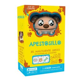 Exploding Kittens Apestosillo - Juego de mesa infantil de emparejar imágenes con dados y cubilete perrete para 2-5 jugadores (4+ años)