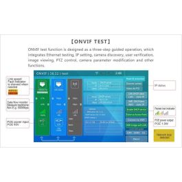 Ernitec Monitor Tester Multiformato WiFi Pantalla Táctil 7 pulgadas HDCVI/AHD/TVI/CVBS IPC PoE+ Salida Alimentación 12V/2A y 5V/2A Ernitec Monitor Tester Multiformato WiFi Pantalla Táctil 7 pulgadas HDCVI/AHD/TVI/CVBS IPC PoE+ Salida Alimentación 12V/2A y 5V/2A
