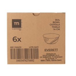 Bol Everett 14 cm Opal - La Mediterranea (48 Unidades) Bol Everett 14 cm Opal - La Mediterranea (48 Unidades)