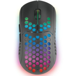 Mars Gaming MCPWX Combo Gaming Inalámbrico DualPro Link 3en1 - Teclado FRGB, Ratón Ultraligero 3200 DPI y Alfombrilla