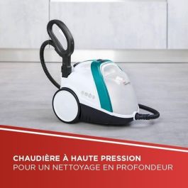 Polti Smart100_T Limpiador de vapor, Autonomía ilimitada, 4 bares, 1500W, 9 accesorios, 2L, Turquesa Polti Smart100_T Limpiador de vapor, Autonomía ilimitada, 4 bares, 1500W, 9 accesorios, 2L, Turquesa