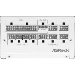 ASRock SL-850GW Fuente Alimentación 850W ATX 80 Plus Gold Modular Blanca