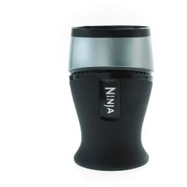 Ninja QB3001EUS Batidora de Vaso para Smoothies 700W con 2 Vasos y Tapas de Viaje, Acero Inoxidable
