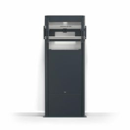 SMS W/F Fixed 1000x600 DG - Soporte de Pared/Suelo Fijo para Pantallas Grandes y Táctiles, Gris Oscuro