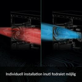 ARCTIC P12 SLIM PWM PST Ventilador 120mm para Carcasa PC, 300-2100 RPM, Silencioso (0.3 Sonio), PWM PST