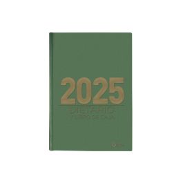 Dietario Liderpapel 2025 Octavo 12x16,5 cm Color Verde Papel 70 gr