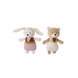 Creaciones Llopis Oso de Peluche Sonajero Beige de 22 cm en Poliéster Precio: 5.98999973. SKU: B1C82LQHKL