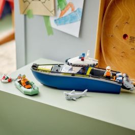 LEGO City 60456 Persecución en lancha policial - Juguete para niños a partir de 6 años LEGO City 60456 Persecución en lancha policial - Juguete para niños a partir de 6 años