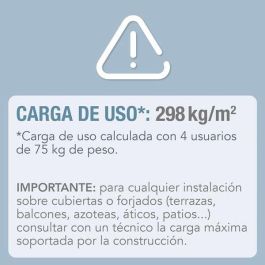 Jacuzzi purespa burbujas 795 litros d196 x 71 cm Jacuzzi purespa burbujas 795 litros d196 x 71 cm