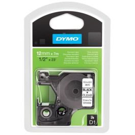 Dymo Cinta D1 45010 Negro sobre Transparente, Poliester Autoadhesiva, 12mm x 7m para Rotuladora Labelmanager Precio: 16.89000038. SKU: BIXS0720500