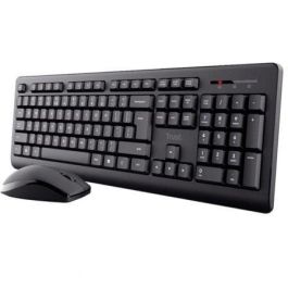 Trust Combo Teclado + Ratón Inalámbrico Primo Qwerty Español Negro