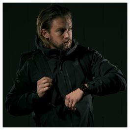 Nomad NM1A4RSM00 Correa Moderna de Cuero Marrón con Hebilla Plateada de Acero Inoxidable para Apple Watch (Series Sport/Edition/Estándar, 46/49mm)