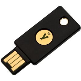 Yubico YubiKey 5 NFC - Llave de Seguridad USB-A con Autenticación de Dos Factores para Android, Windows, iOS
