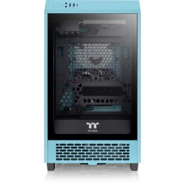 Thermaltake The Tower 200 TG Mini Tower Mini-ITX PC Turquesa con Ventana Lateral