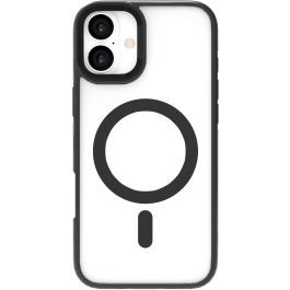 eSTUFF iPhone 16 Plus INFINITE HELSINKI Magnetic Stand Cover - Black - 86% recycled Plastic