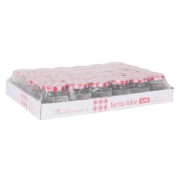 Mediterraneo Tarrito Vidrio Multiusos 60 cc 4.4 cm (ancho) x 5.5 cm (alto) x 4.4 cm (largo) (72 Unidades)