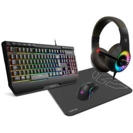 Pack Gaming Krom Kenya Negro Qwerty Español Pack Gaming Krom Kenya Negro Qwerty Español