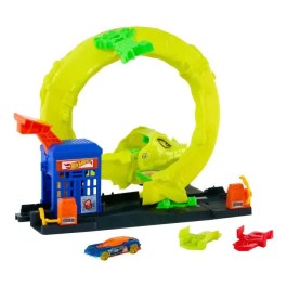 Hot Wheels Ataque Espiral Serpiente JBM63 Mattel Juego Infantil de Coches y Pistas con Loop y Serpiente Precio: 28.69000024. SKU: B13LSDGSG5