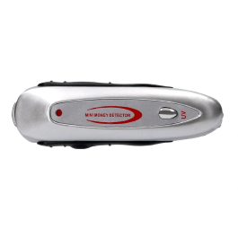 Q-connect Detector de Billetes Falsos Portátil de Bolsillo