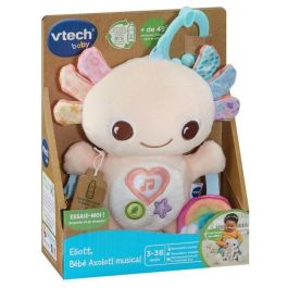 Vtech Baby VTE3417765778056 Eliott Axolote Musical para Bebé, Fabricado con Botellas de Plástico Recicladas