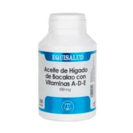 EQUISALUD Aceite Hígado de Bacalao con Vitaminas A, D y E, 180 Cápsulas Precio: 17.5000001. SKU: B165LVJCHQ