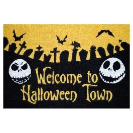 Felpudo Halloween Town Pesadilla Antes de Navidad Disney Precio: 24.1395. SKU: B17YEZD269